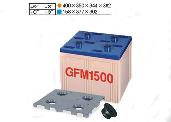 GFM 2V 1500AH Capacity Custom Plastic Injection Molding Battery Shell